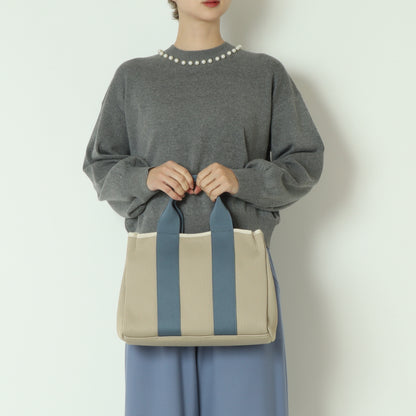 ジャガードニットスクエア2wayトート  100005001