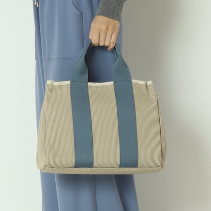 ジャガードニットスクエア2wayトート  100005001