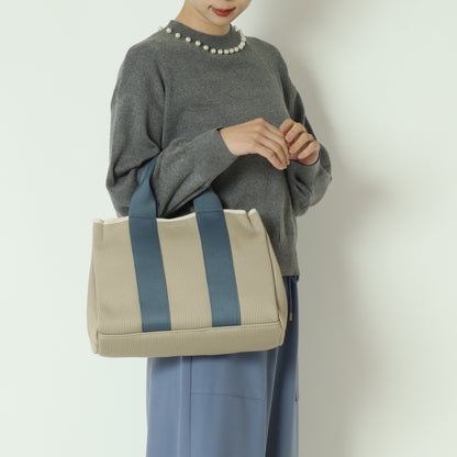 ジャガードニットスクエア2wayトート  100005001