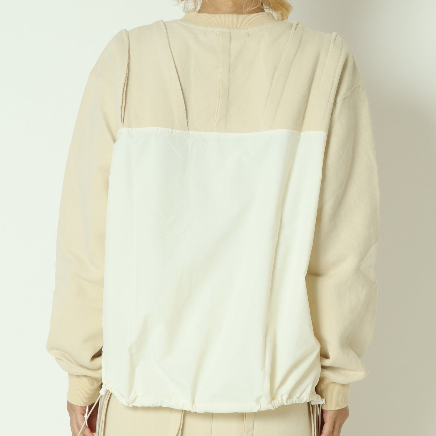 裾ドロスト付きスウェットトップス  25A-T-13