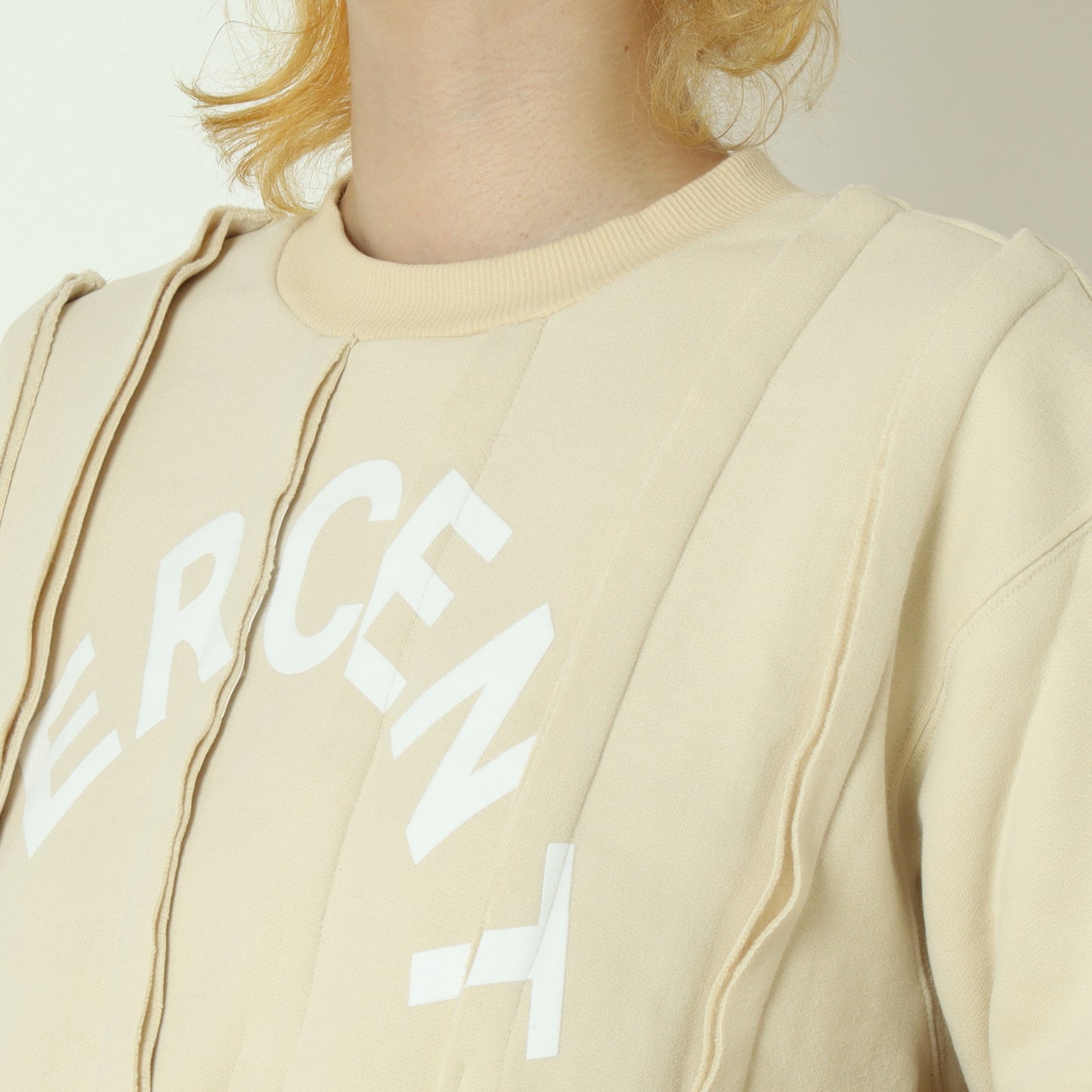 裾ドロスト付きスウェットトップス  25A-T-13