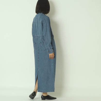テンセルデニムワンピース  752733