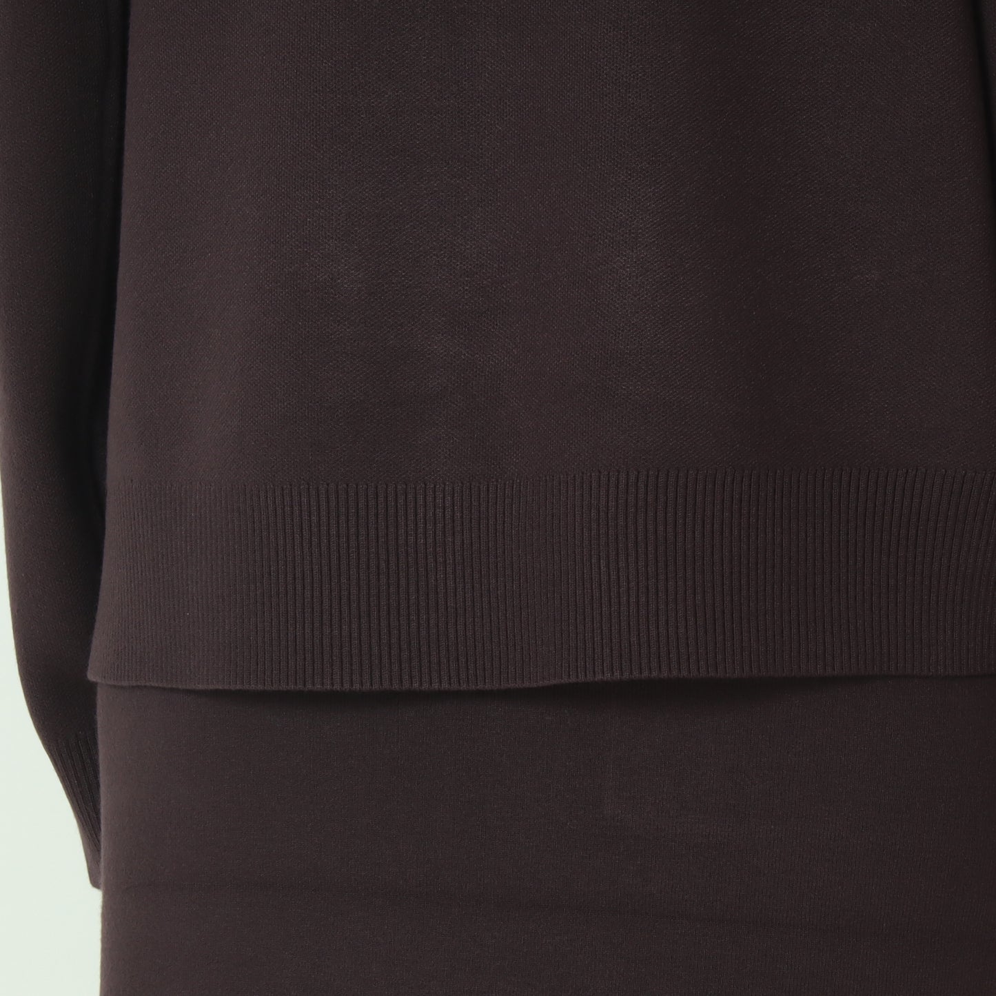 Wジャガードハーフジッププルオーバー　256707