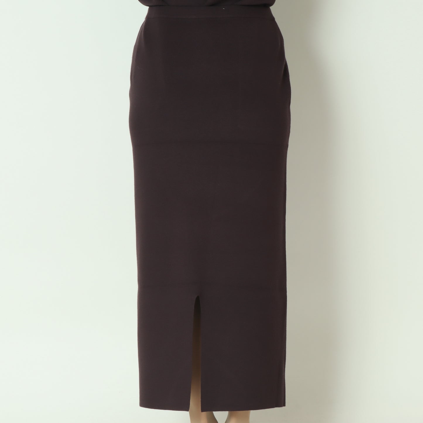 バックスリットニットスカート  256708