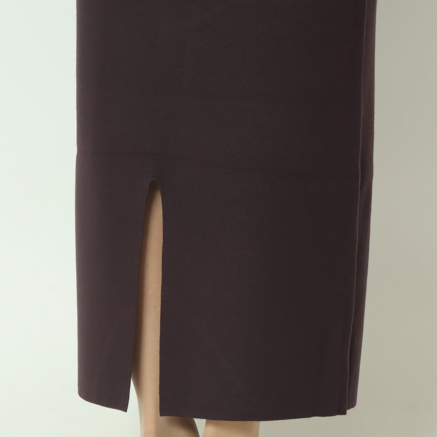 バックスリットニットスカート  256708