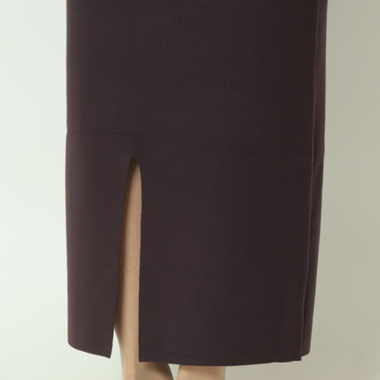 バックスリットニットスカート  256708