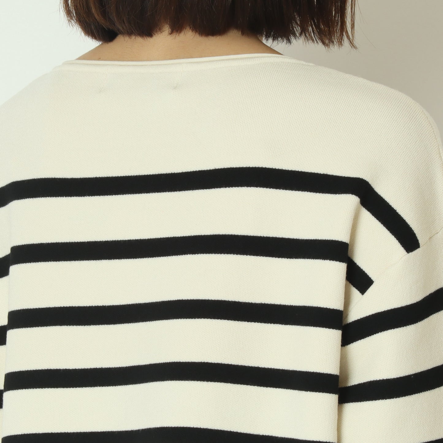 ボーダーWジャガードプルオーバー　256750