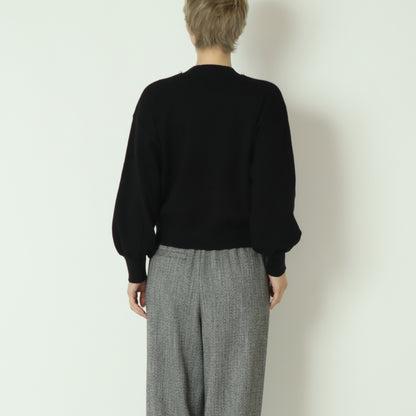 パールクルーネックニット 771215