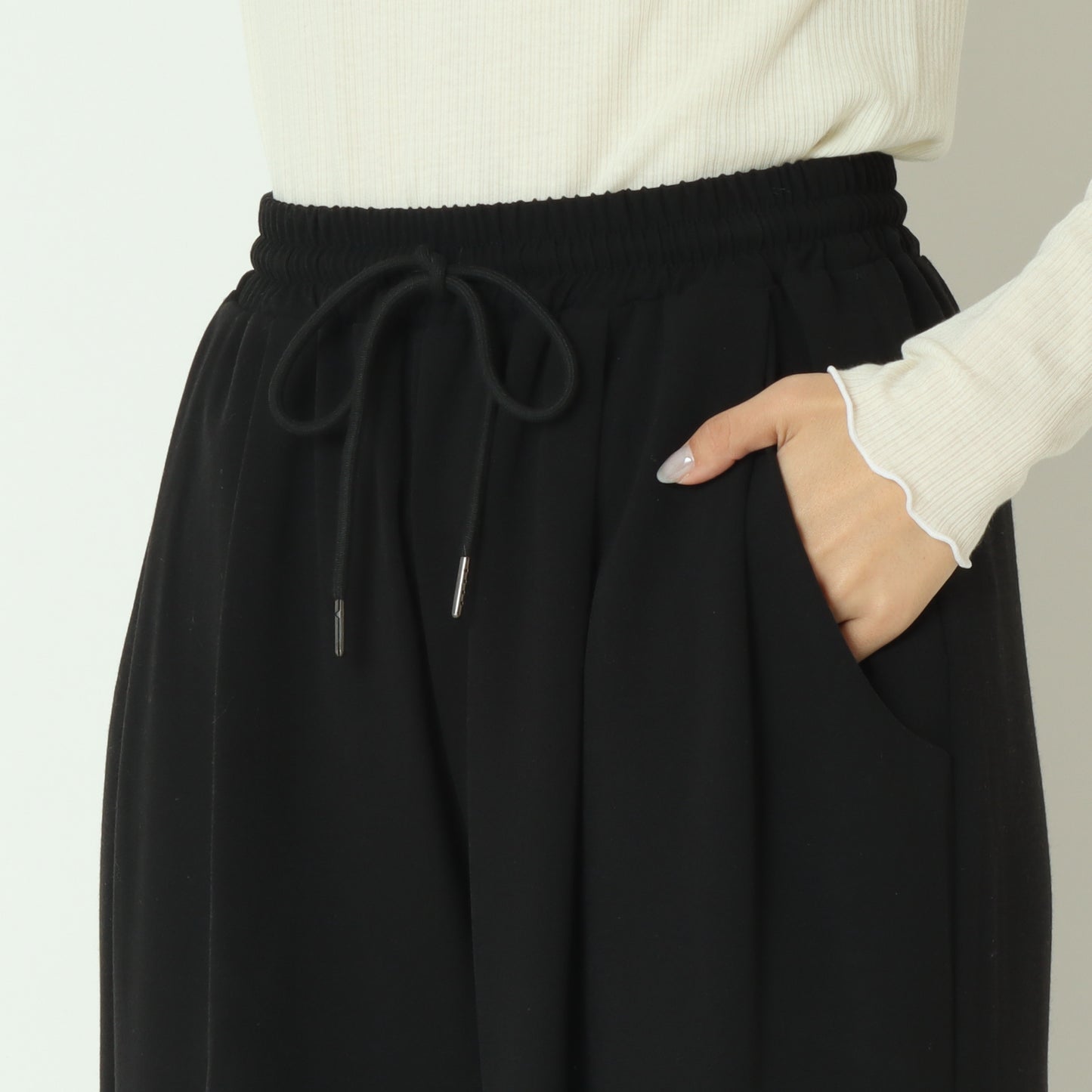 タックワイドパンツ  253951