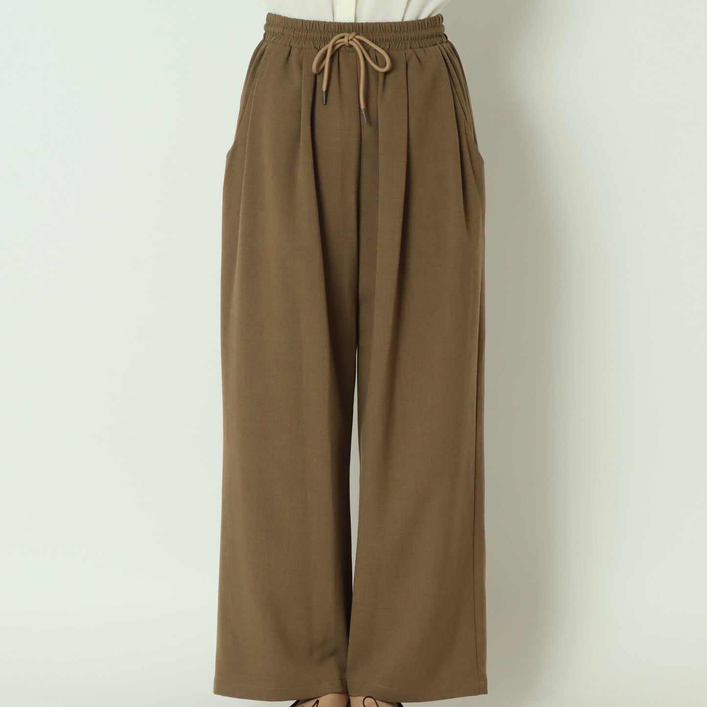 タックワイドパンツ  253951