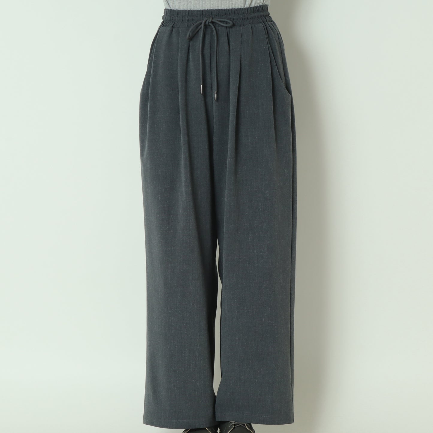 タックワイドパンツ  253951