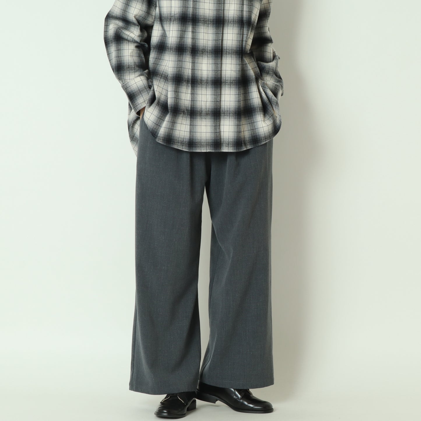 タックワイドパンツ  253951