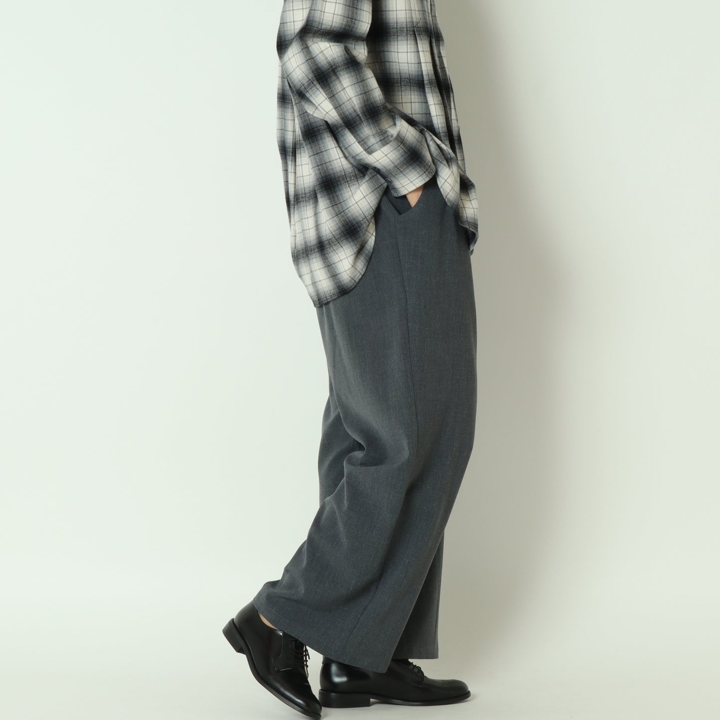 タックワイドパンツ  253951