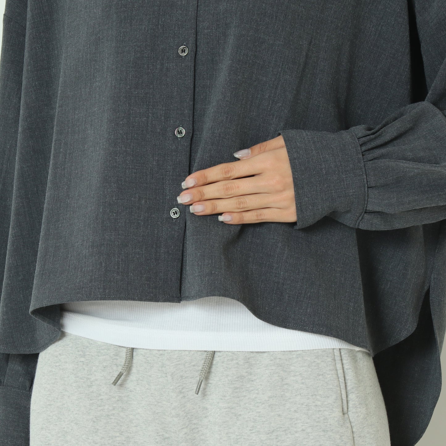 バックアシメブラウス 253950