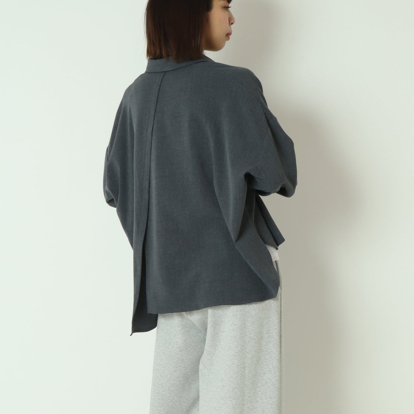 バックアシメブラウス 253950