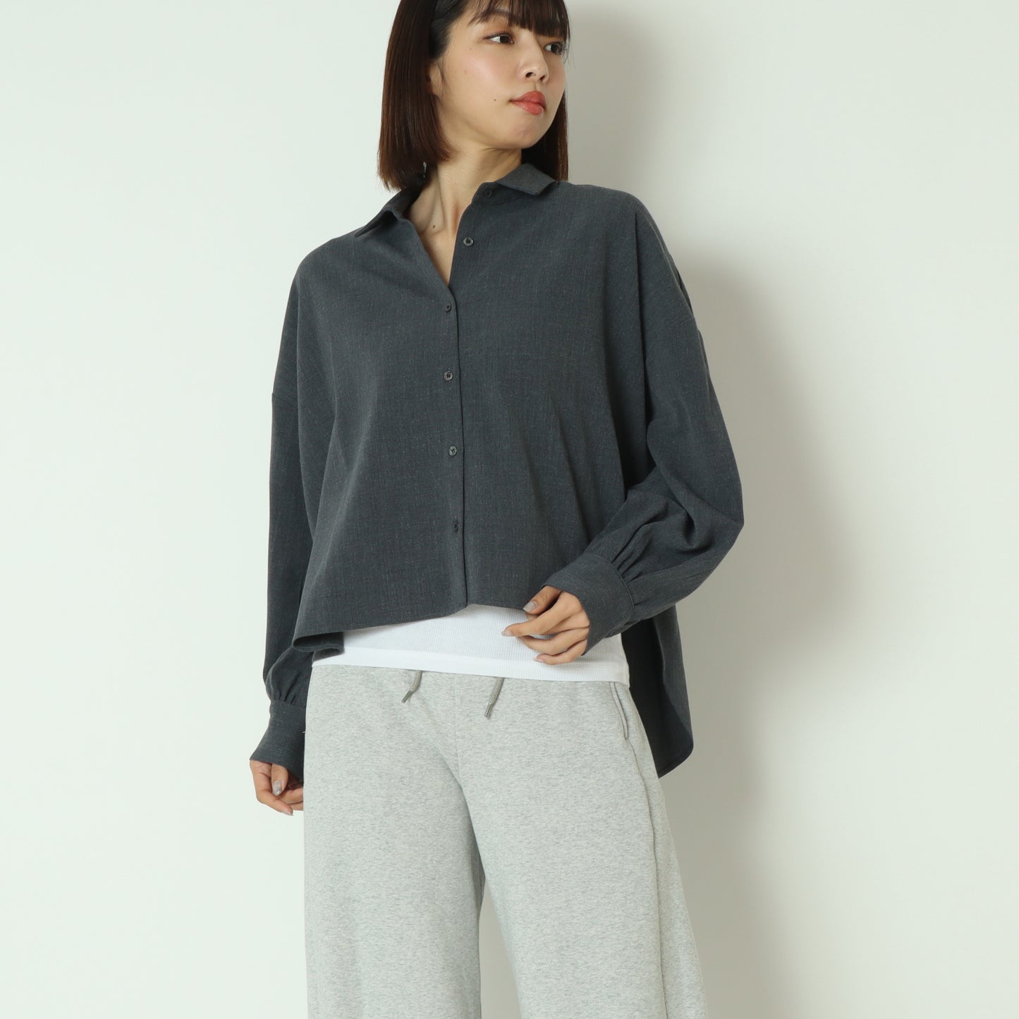 バックアシメブラウス 253950