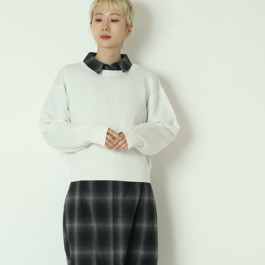 バックスリットパールニット 791203