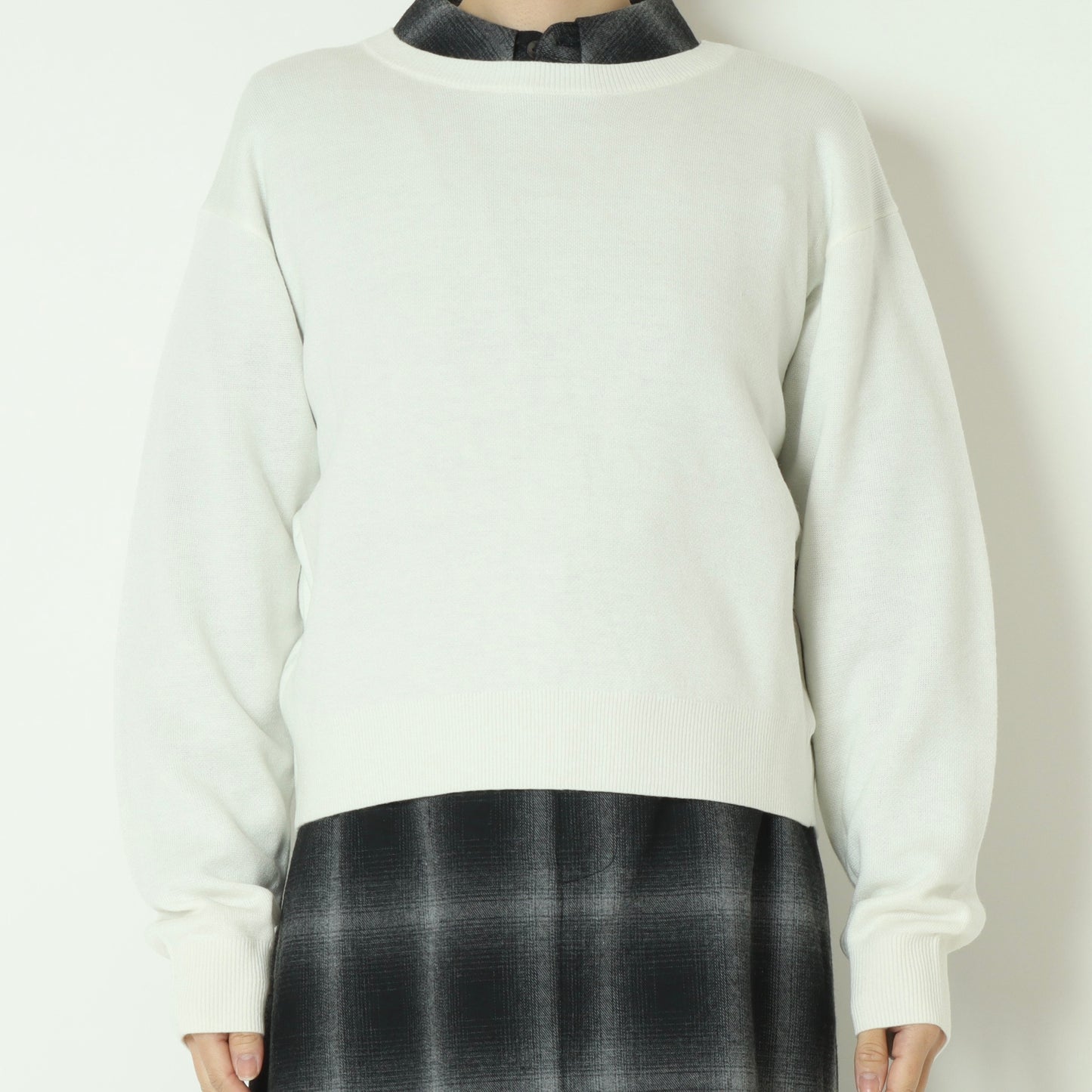 バックスリットパールニット 791203