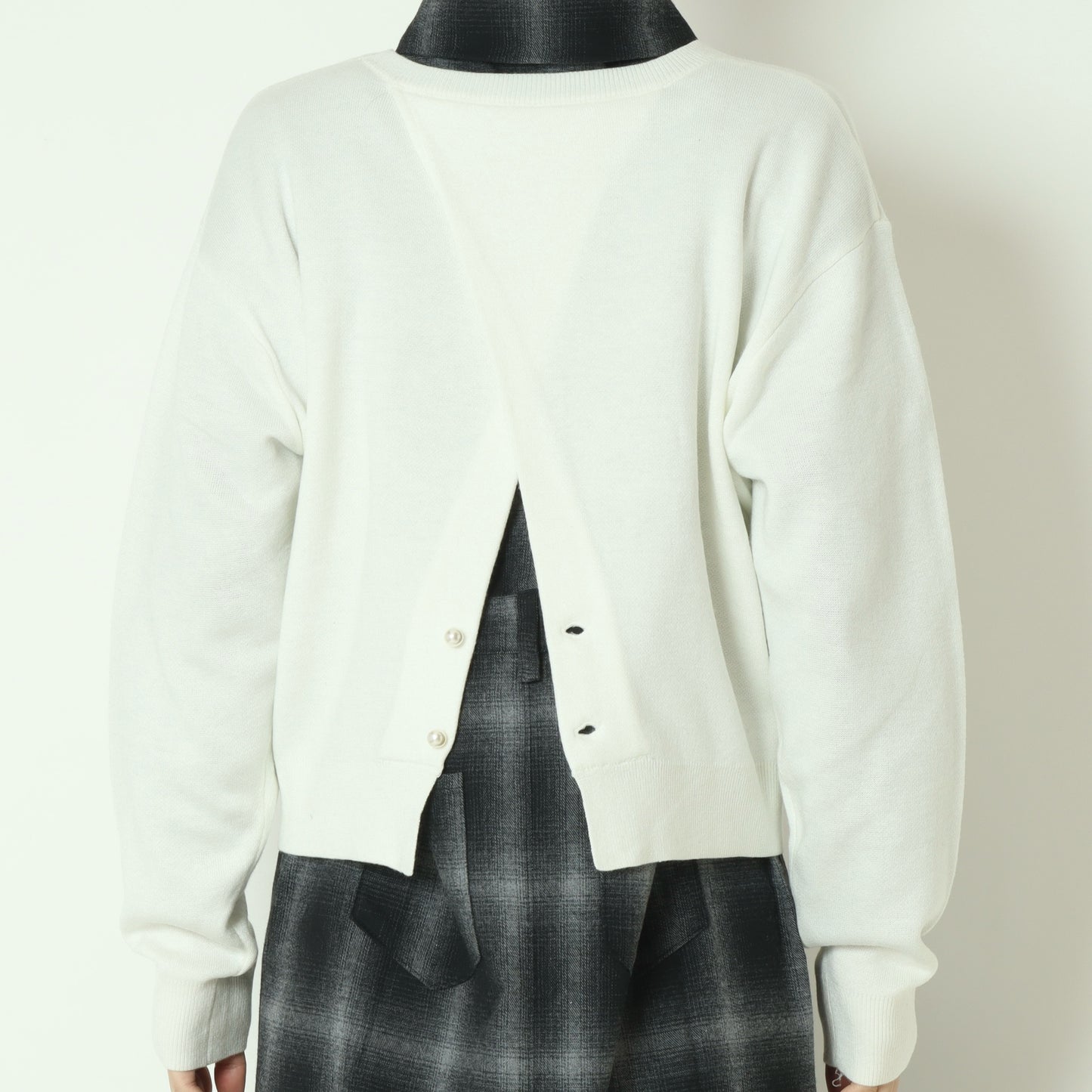 バックスリットパールニット 791203