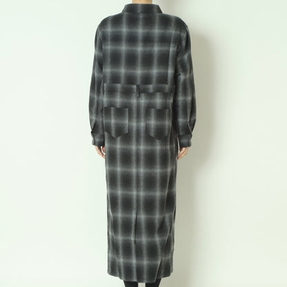 オンブレチェックワンピース 792708