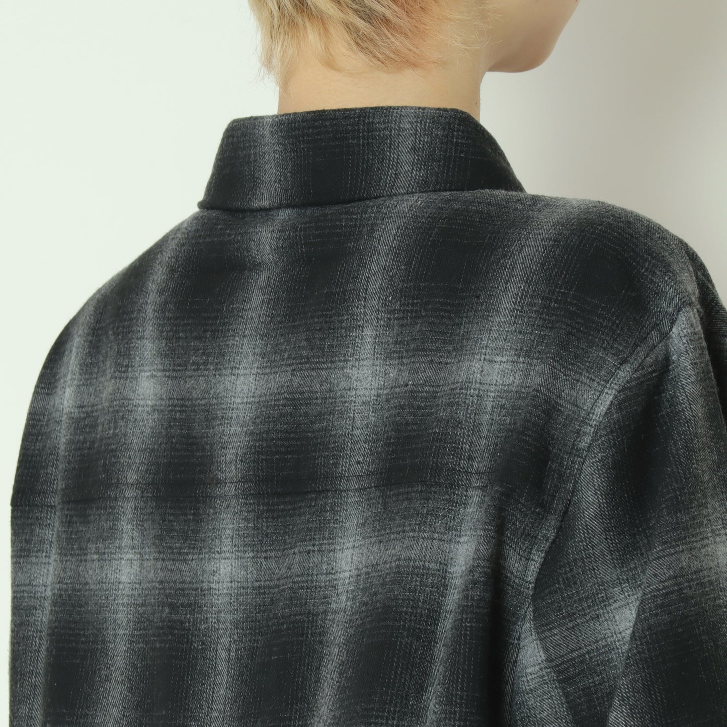 オンブレチェックワンピース 792708