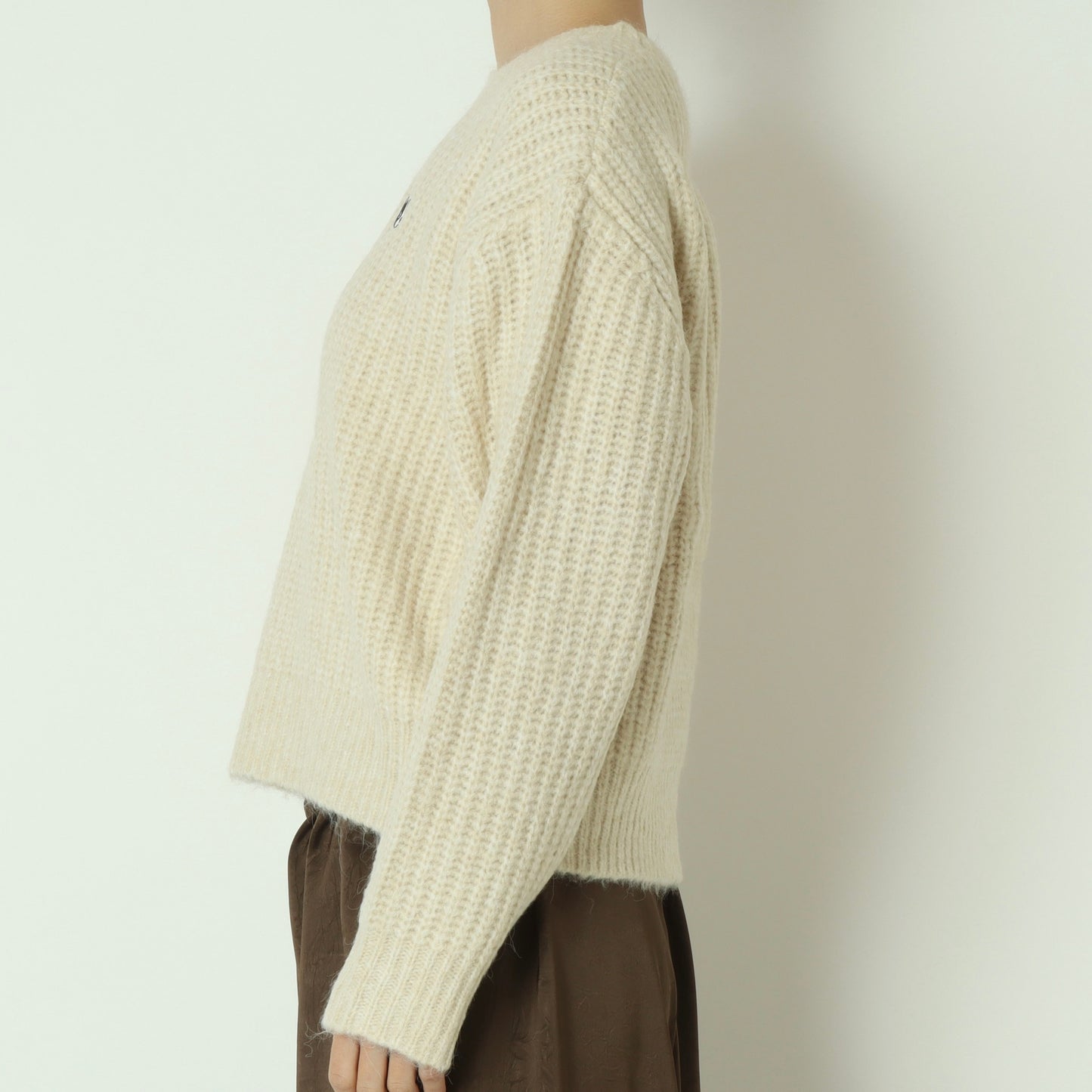 フレンチブルドッグ刺繍畦ニット 791218