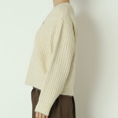 フレンチブルドッグ刺繍畦ニット 791218