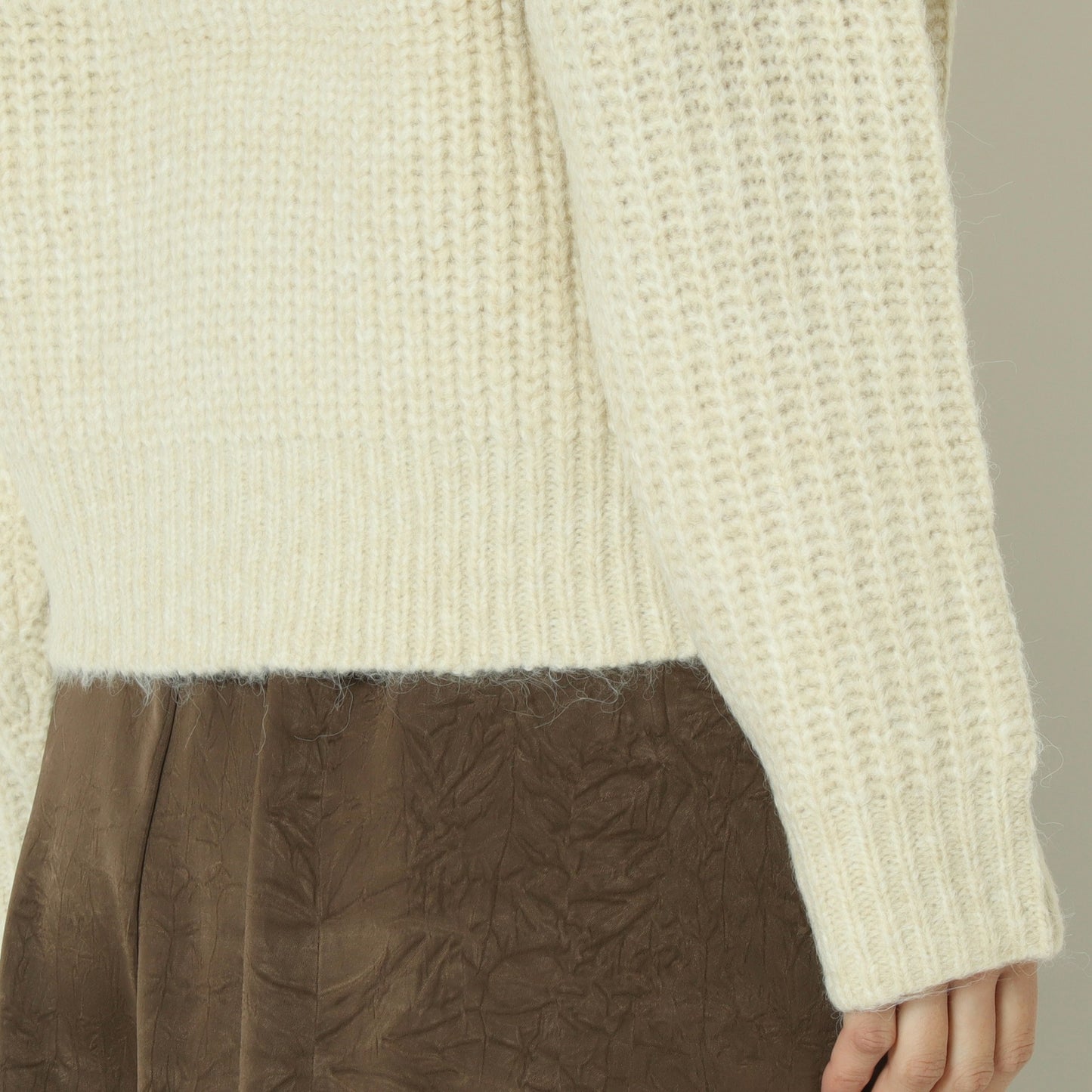 フレンチブルドッグ刺繍畦ニット 791218