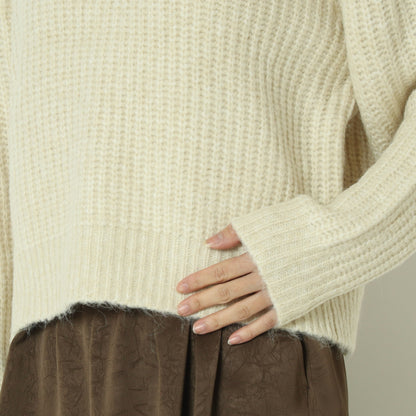 フレンチブルドッグ刺繍畦ニット 791218