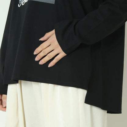 フォトプリントロングスリーブTシャツ 790303