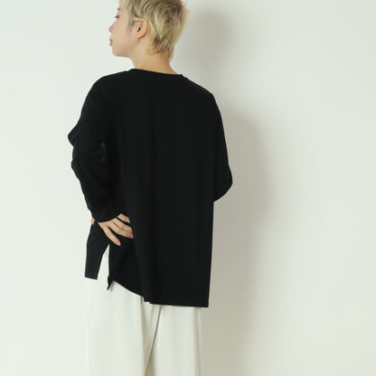 フォトプリントロングスリーブTシャツ 790303