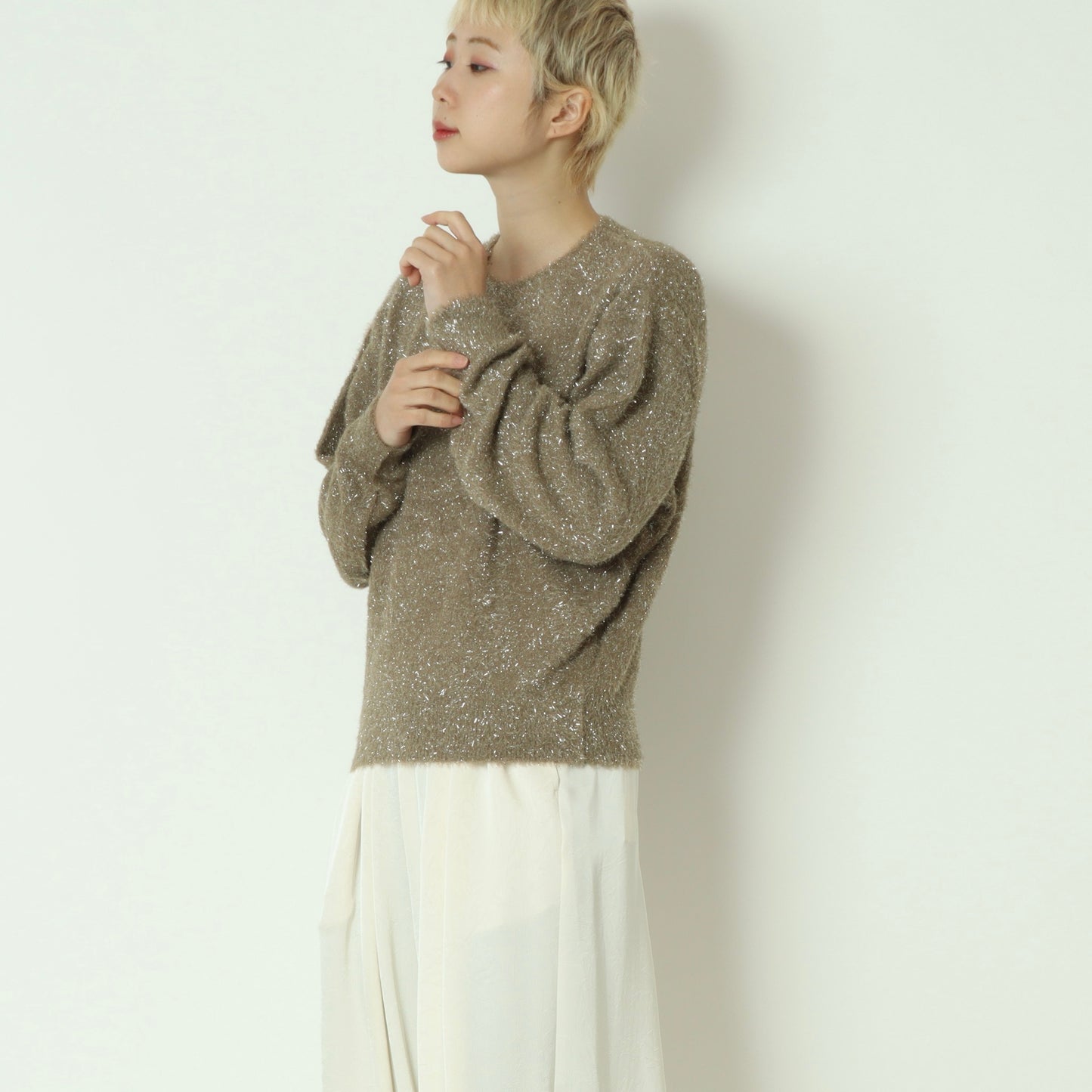 ラメシャギーニット 791201