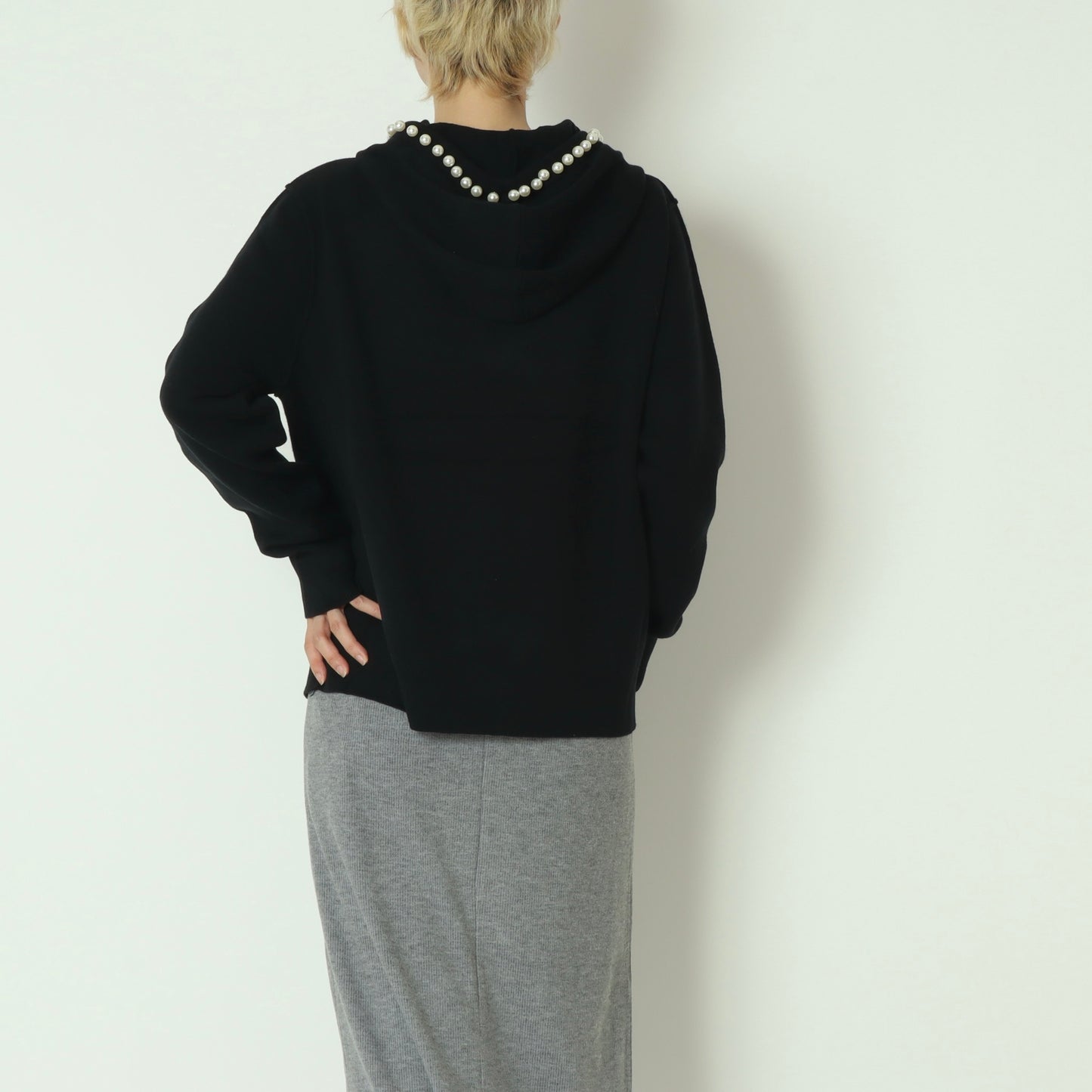 パールニットパーカー　781218