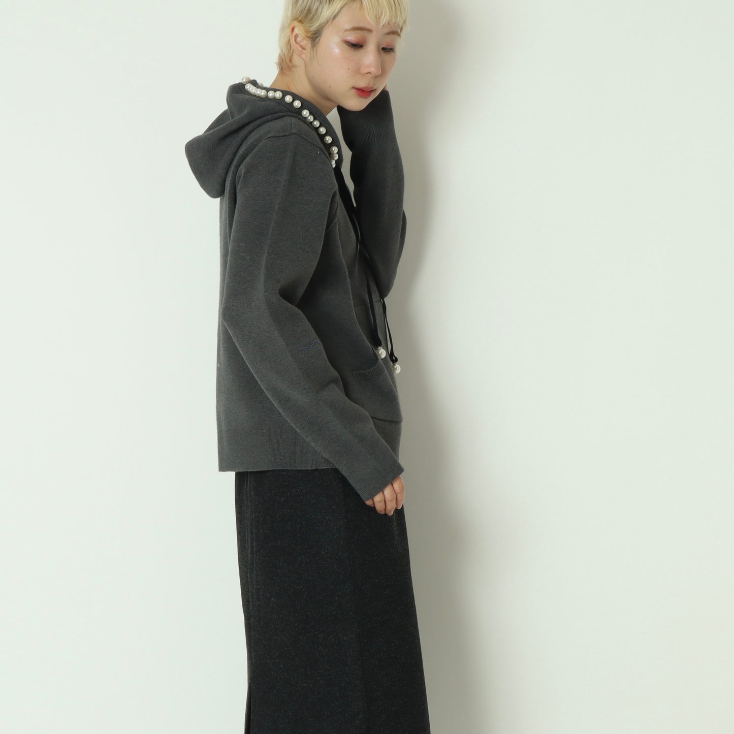 パールニットパーカー　781218