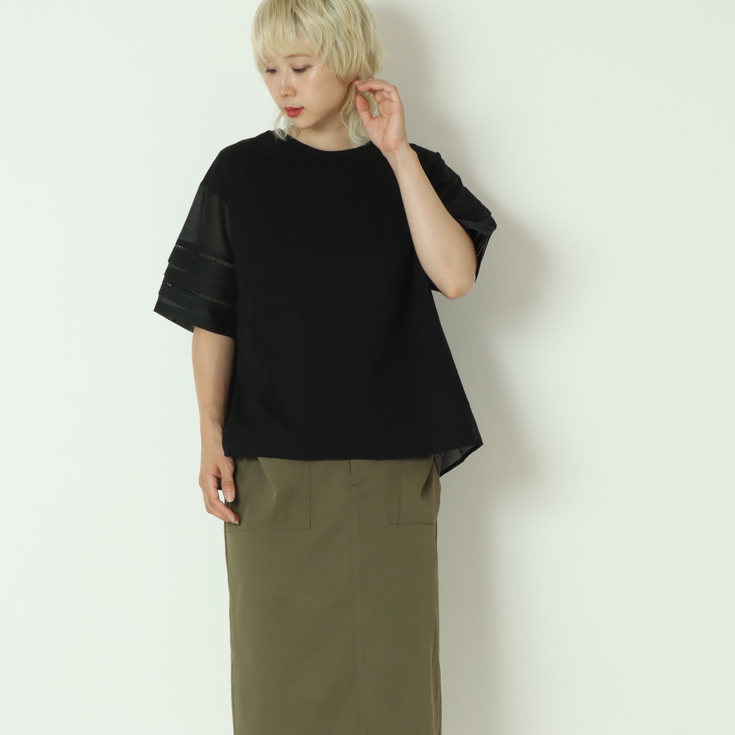 シアードッキングカットソー  733801