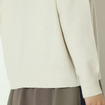 Vネックニットプルオーバー 523811