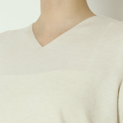 Vネックニットプルオーバー 523811