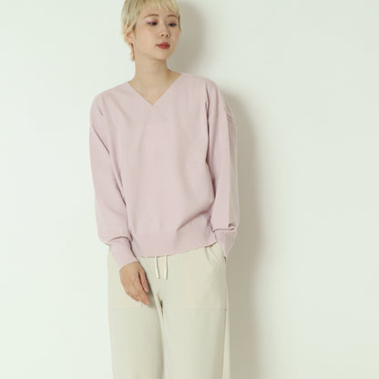 Vネックニットプルオーバー 523811