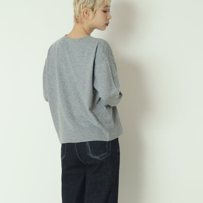 Vネックニットプルオーバー 523811