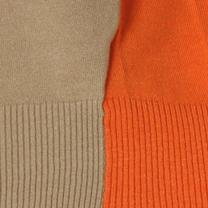 配色ニットプルオーバー 523812