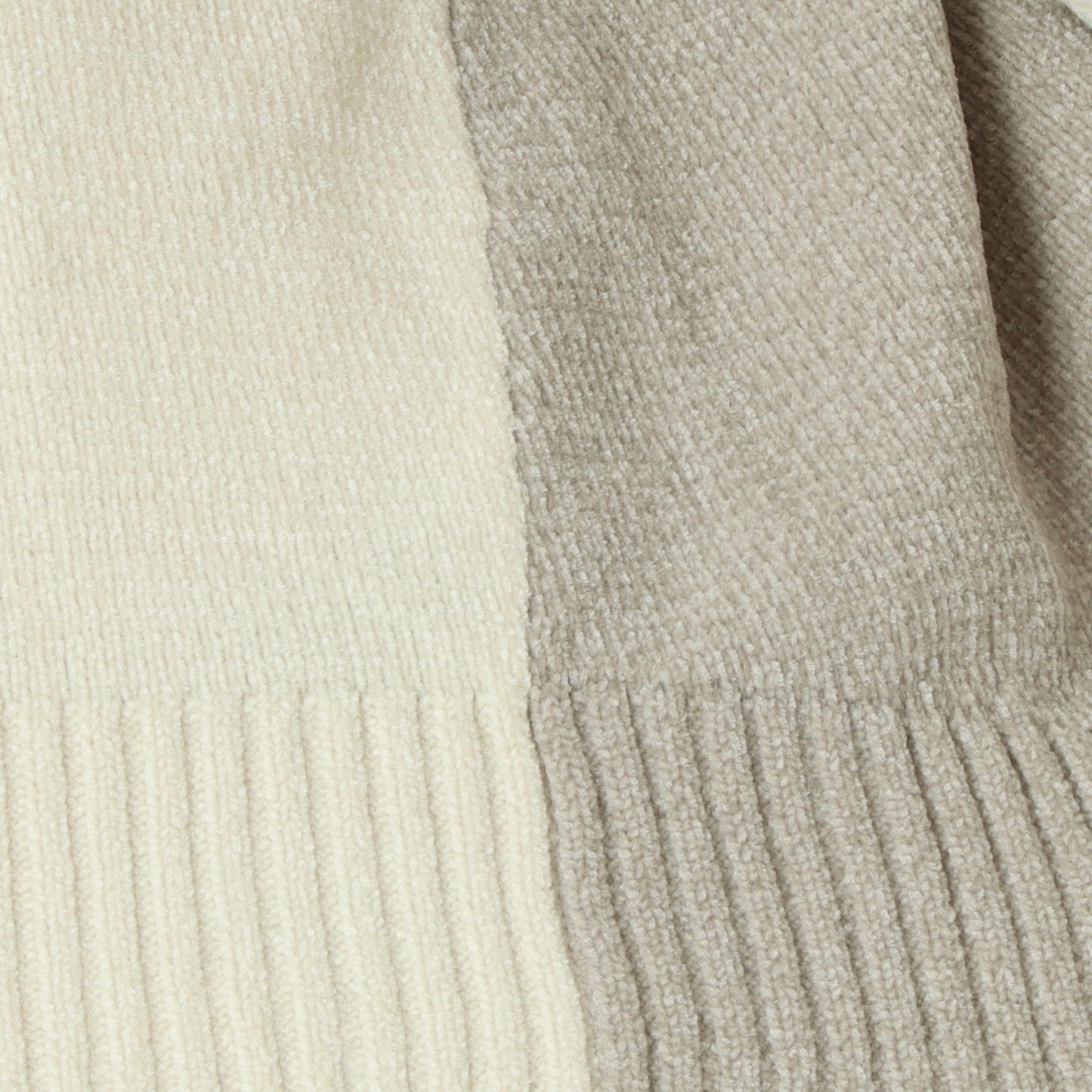 モール配色Vネックニット　523818