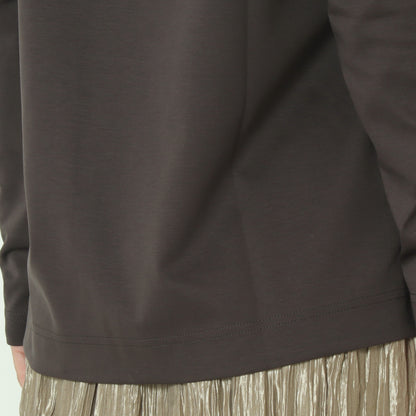 ロゴ刺繍カットソー　02080660254