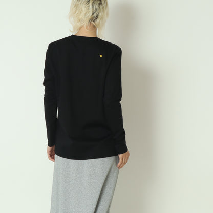 ロゴ刺繍カットソー　02080660254