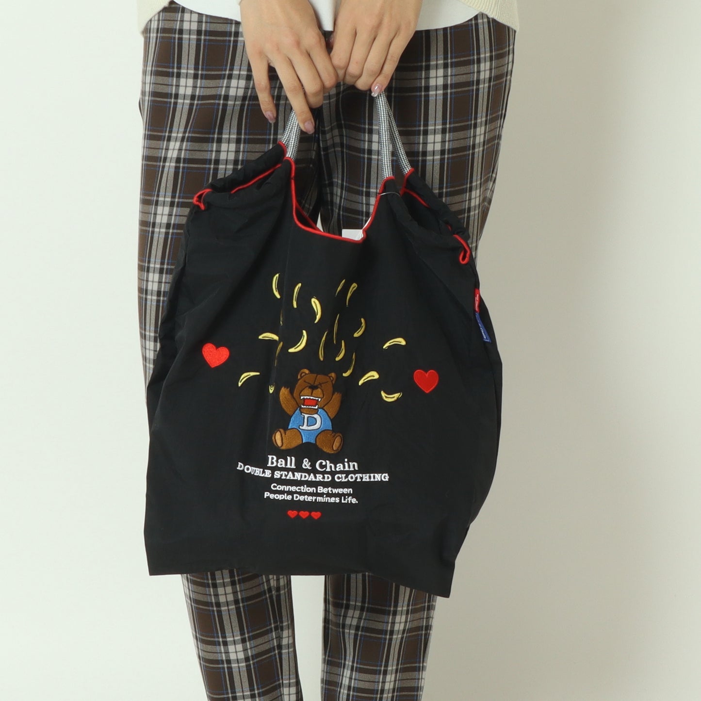 Ball&Chainバナナベアミニショッピングバッグ 0400001261