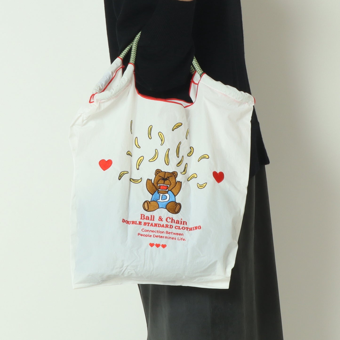 Ball&Chainバナナベアミニショッピングバッグ 0400001261