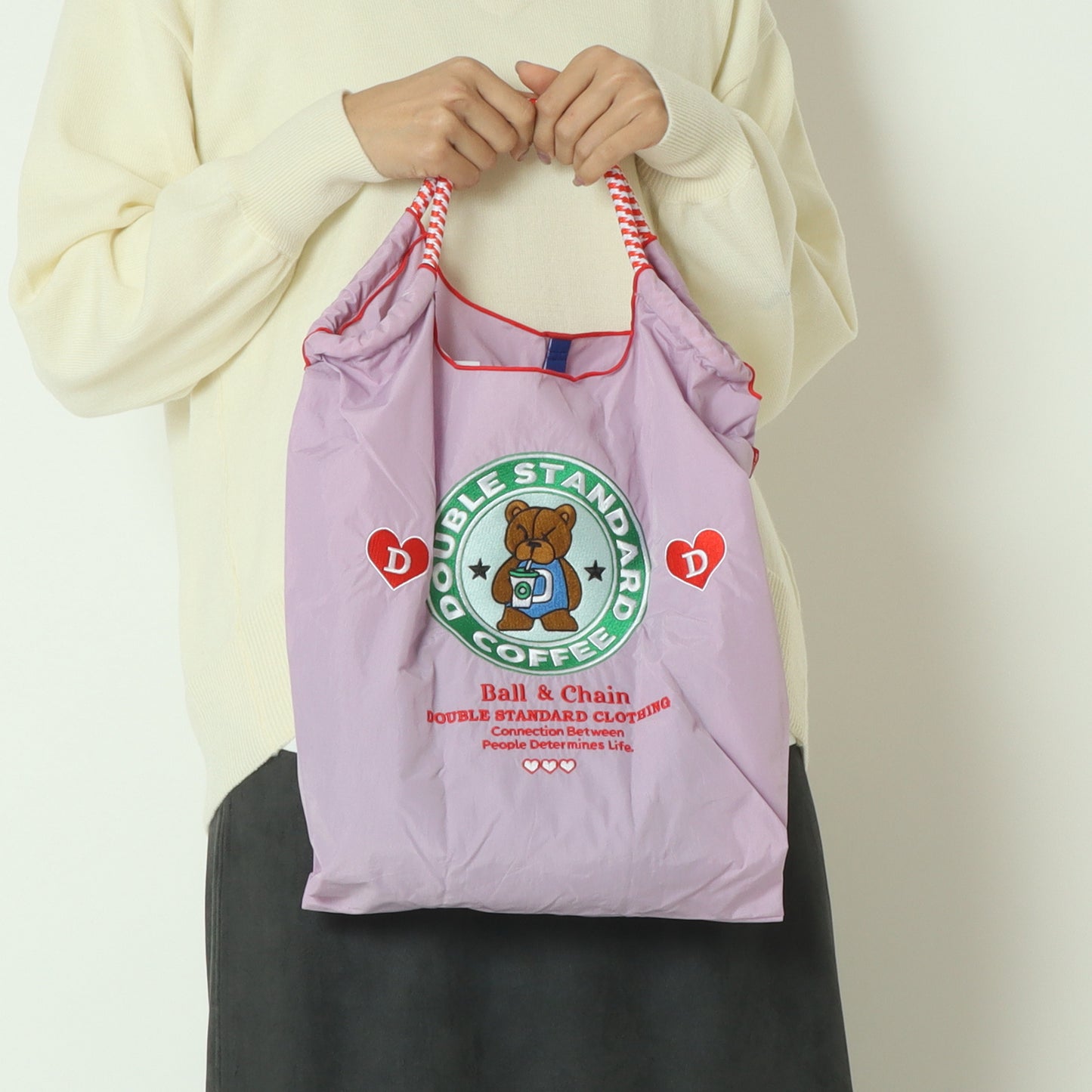 Ball&Chainコーヒーベアミニショッピングバッグ 0400002261