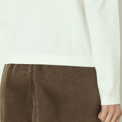 ベア刺繍フライスロンT  0208010261