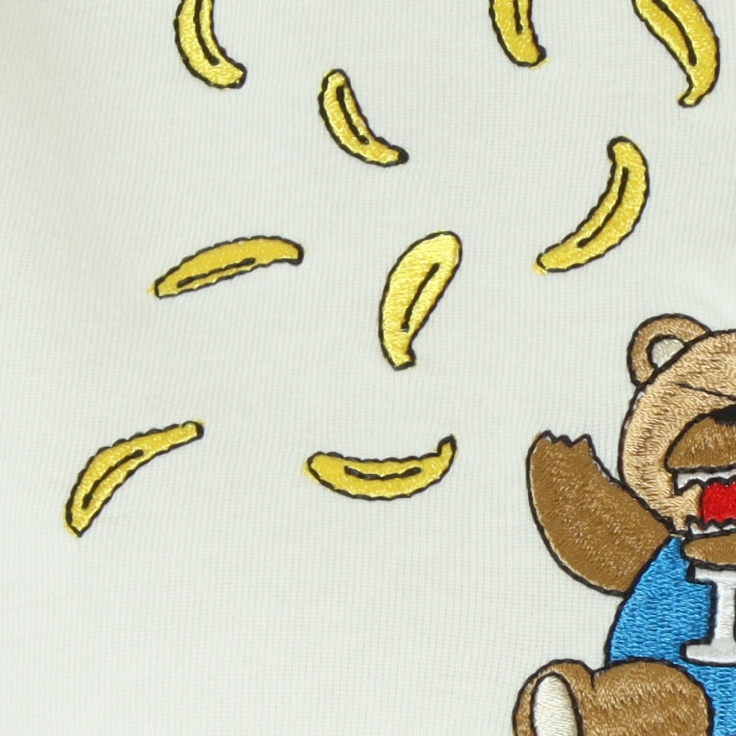 ベア刺繍フライスロンT  0208010261