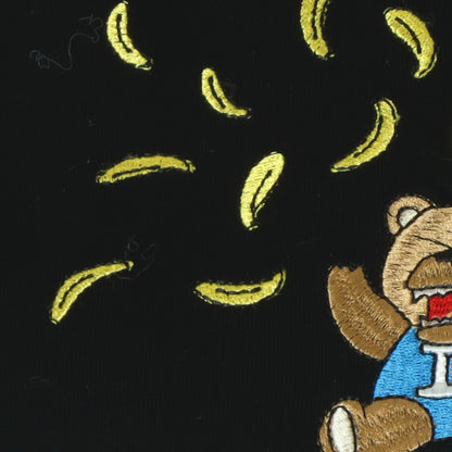 ベア刺繍フライスロンT  0208010261