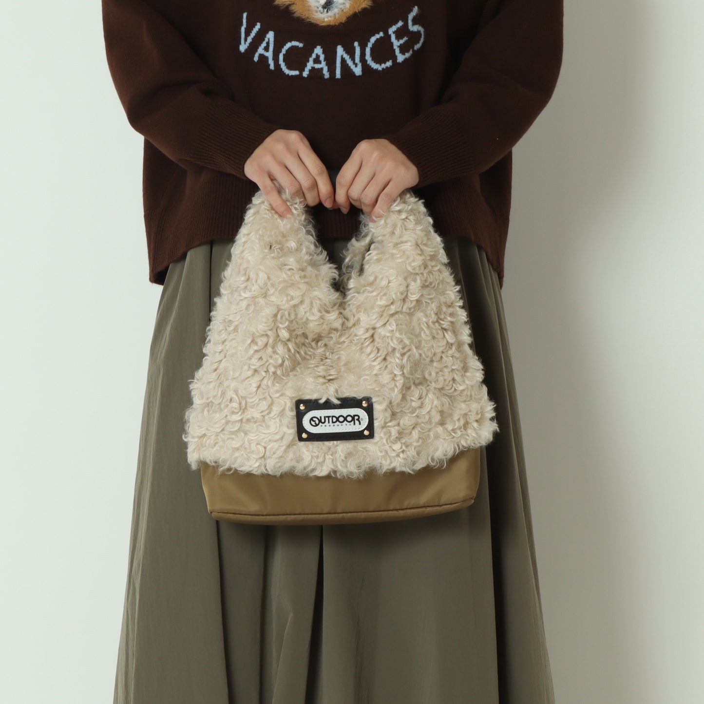 RISLEY×OUTDOORトライアングルファーバッグ R2503TFB39